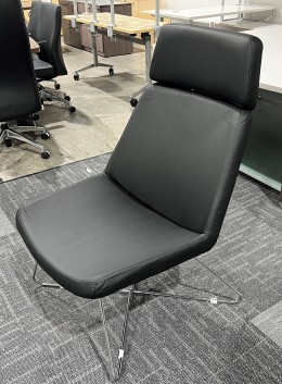 Guest Chair with Chrome Sled Base