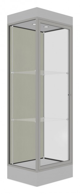 Tower Display Case with LED Lighting - 24