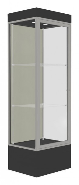 Lighted Display Case with 12