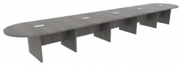 Large Racetrack Conference Table - PL Laminate