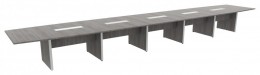 Large Boat Shaped Conference Table - Potenza