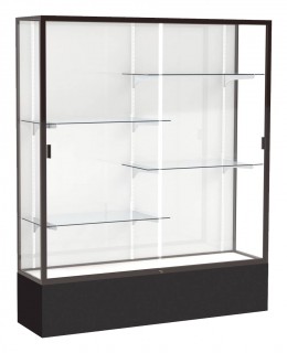 Tall Glass Display Case - 60" x 72" - Spirit