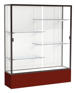 Tall Glass Display Case - 60" x 72" - Spirit