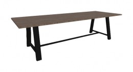 Rectangular Conference Table - 30" Tall - Midtown