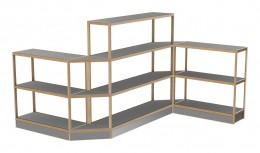 Large Open Shelving Unit - 152