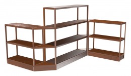 Large Wood Shelving Unit - 152