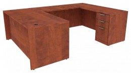 U Shaped Office Desk - PL Laminate