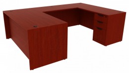 U Shaped Office Desk - PL Laminate