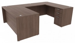 U Shaped Office Desk - PL Laminate