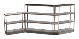 Open Back Shelving System -  194" x 72" - Control