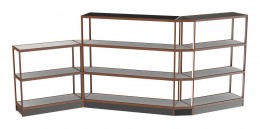 Open Back Shelving System -  194" x 72" - Control