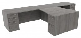 2 Person Desk with Drawers - Potenza