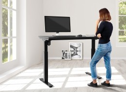 8 Person Height Adjustable Workstation with Power