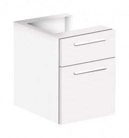 2 Drawer Hanging Pedestal for Corp Design Desks - Potenza