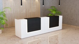 2 Person Reception Desk - Potenza