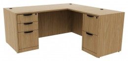 L Shaped Office Desk - PL Laminate