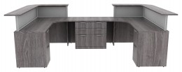 Modern Reception Desk - PL Laminate