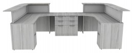 Modern Reception Desk - PL Laminate