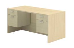 Rectangular Desk with Drawers