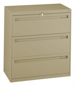 3 Drawer Lateral File Cabinet - 36" Wide - Standard