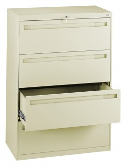 4 Drawer Lateral File Cabinet - 36" Wide - Standard