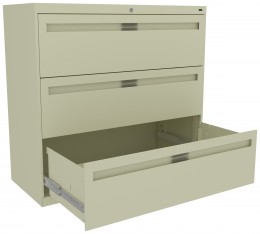 3 Drawer Lateral File Cabinet - 42" Wide - Standard