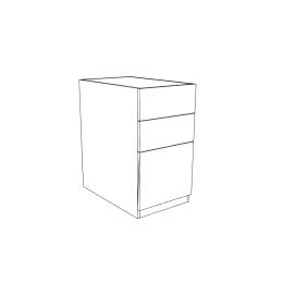 Cherryman 3 Drawer Pedestal