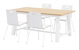 Rectangular Dining Table and Chairs Set - Midtown Series