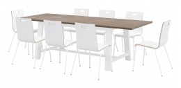 Rectangular Dining Table and Chairs Set - Midtown Series