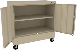 Small Mobile Storage Cabinet