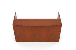 Bow Front Reception Desk