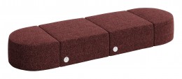 Modular Bench Seating with Power Outlets