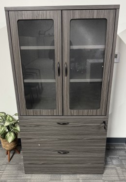 Glass Door Storage Cabinet