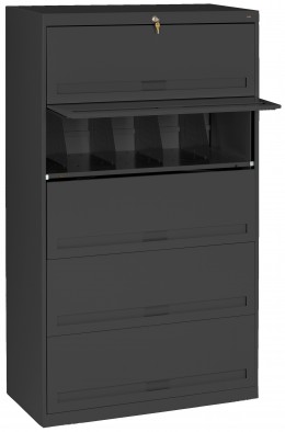 2 Drawer Lateral Fireproof File Cabinet - 45 Wide