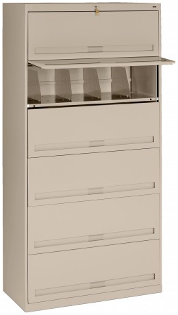 2 Drawer Lateral Fireproof File Cabinet - 45 Wide