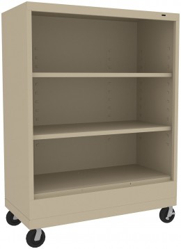 3 Shelf Bookcase on Wheels - Standard Series