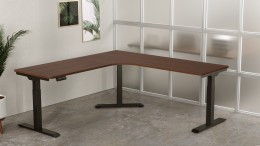 Height Adjustable L Shaped Desk - HL Series