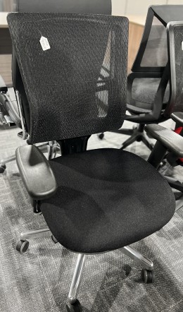 Mesh Back Chair with Adjustable Armrests