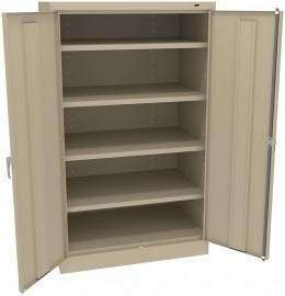 Storage Cabinet with Doors - 60 Tall