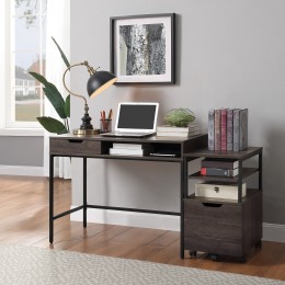 Home Office Desk with Storage