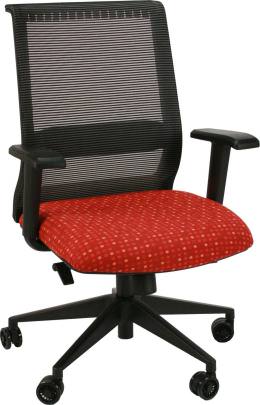 Heavy Duty Swivel Chair with Lumbar Support - HUX Series Series