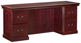 Executive Credenza Desk with Drawers