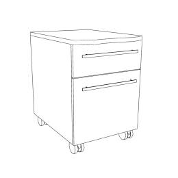 Mobile Pedestal Drawers