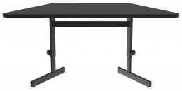 Adjustable Trapezoid Training Table