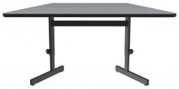 Adjustable Trapezoid Training Table
