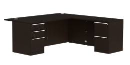 L Shaped Desk with Drawers