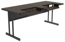 Large Two-Tier Technology Training Table