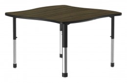 Adjustable Co-Working Swerve Table