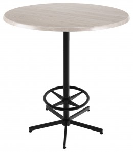 Round Bar Height Table