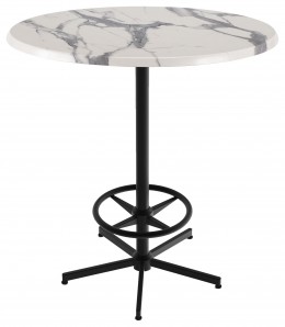 Round Bar Height Table